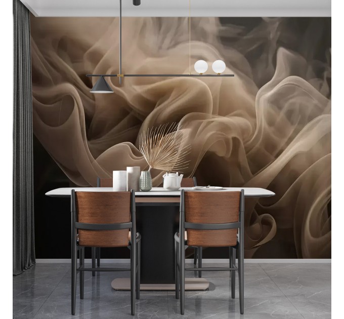 Dark abstract wallpaper, Abstract lines wall mural