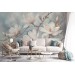 Floral wallpaper mural Elegant large flowers wall mural
