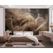 Dark abstract wallpaper, Abstract lines wall mural
