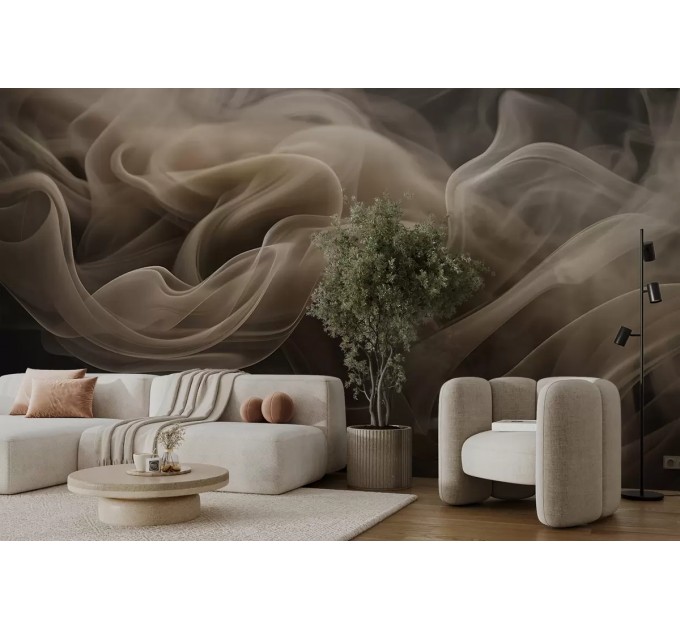 Dark abstract wallpaper, Abstract lines wall mural