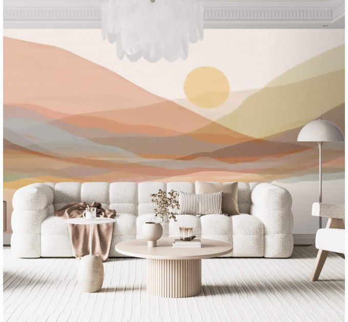 Desert wallpaper nature landscape wall mural