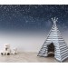 Starry night sky wall mural Celestial wallpaper kids