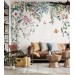 Wild garden wallpaper Floral wall mural with butterflies