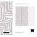Abstract lines wallpaper geometric paint strokes gray white