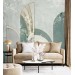 Art deco geometric wallpaper mural Mid century chic