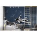 Astronaut wall mural Teenage wallpaper space decor