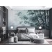Bamboo wallpaper Foggy landscape wall mural
