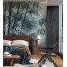 Bamboo wallpaper Foggy landscape wall mural