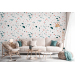 Terrazzo wallpaper, Abstract minimalist wall decor
