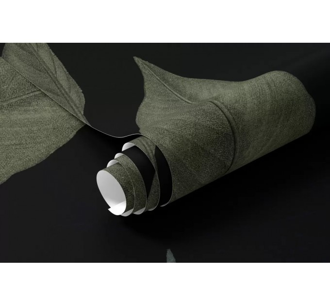 Moody tropical wall mural palms and leaves