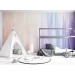 Rainbow wallpaper kids Girls nursery, accent wall mural