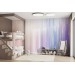 Rainbow wallpaper kids Girls nursery, accent wall mural