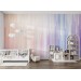 Rainbow wallpaper kids Girls nursery, accent wall mural