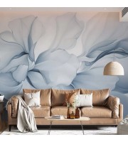 Abstract blue wall mural Art wallpaper