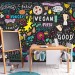 Kitchen wall mural, Food wallpaper