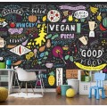 Kitchen wall mural, Food wallpaper
