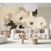 Floral wallpaper mural Large oil painting flowers