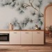 Pine branch botanical wall mural Woodland wallpaper
