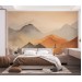 Landscape with mountains wall mural Nature wallpaper