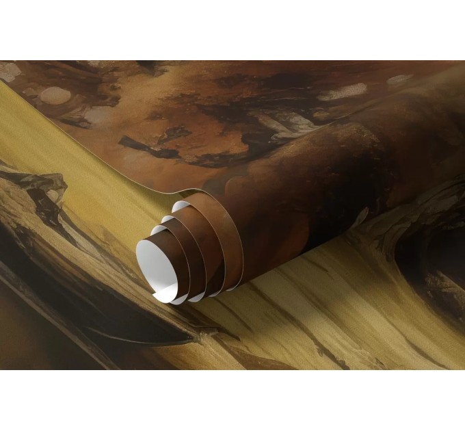 Rural landscape wallpaper Vintage nature wall mural