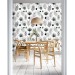 Minimaist wallpaper botanical herbs and leaves