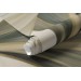 Oversized tropical leaf wallpaper mural in neutral colors