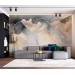 Elegant ginkgo leaf wallpaper – Soft neutral wall mural