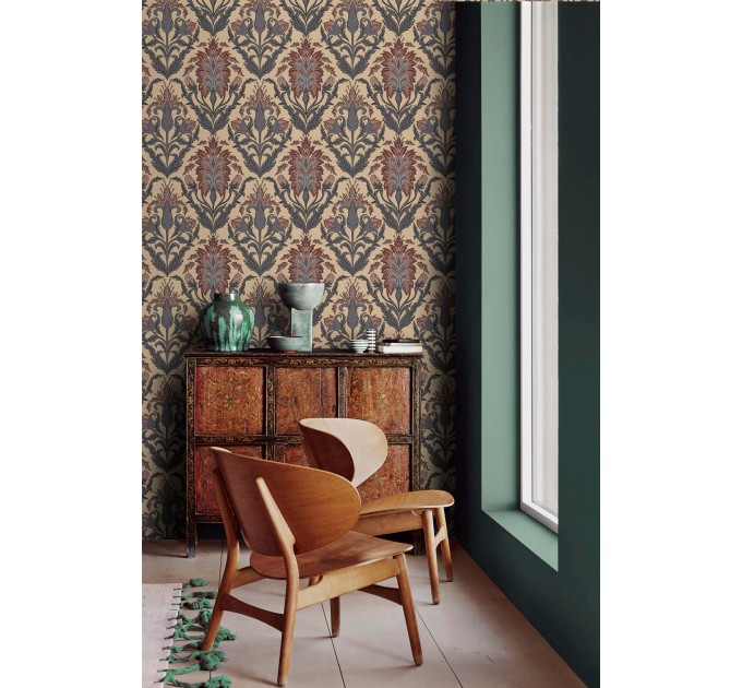 Vintage damask wallpaper | Elegant victorian style