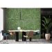 Green abstract nude line art – Modern minimalist wallpaper