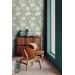 Vintage floral wallpaper, Victorian style