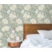 Vintage floral wallpaper, Victorian style