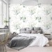 Elegant botanical wallpaper eucalyptus watercolor leaves