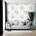 Elegant botanical wallpaper eucalyptus watercolor leaves