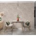 Neutral wallpaper minimalist flowers and leaves
