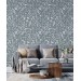 Botanical wallpaper herbs silhouette minimalist wall decor