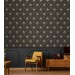 Art deco dark wallpaper fans elegant pattern