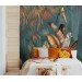 Large tropical wall mural Lush rainforest wallpaper